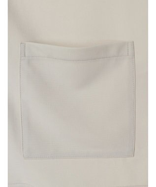 Green Parks フロントＺＩＰカットベスト Ecru