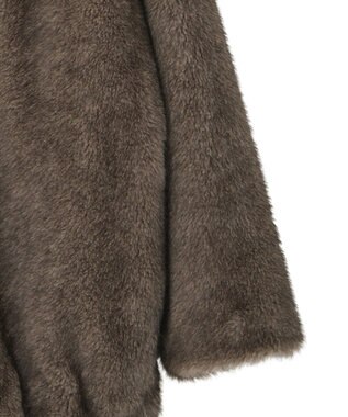 Green Parks ミンクライクファーブルゾン Gray