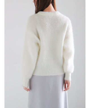 Te chichi キャットヤーンニット オフホワイト