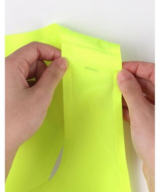 CW-X 【MEN】 CW-X トップス 【薄軽ランニングシャツ】 ノースリーブ タンクトップ スクエアネック 吸汗速乾性(本体) メンズ DLO180 /ワコール イエロー