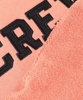 J.PRESS MEN 【J.PRESS ORIGINALS】Supima Recycle French Terry Fabric Logo Sweat Shirt ライトオレンジ系