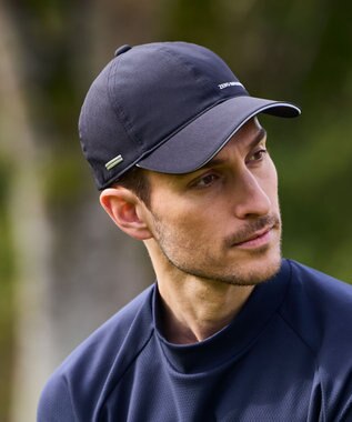 ZERO HALLIBURTON 【快適フィット】メタリックロゴキャップ 85063 ブラック