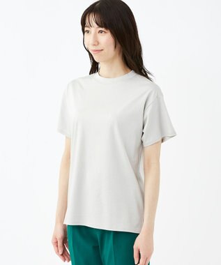 KASHIYAMA 【抗菌消臭】クレンゼ Teeシャツ アイスグレー