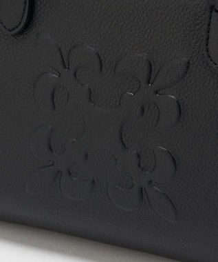 russet 《composition》レザー2WAYミニボストンバッグ(CE-1684) Black