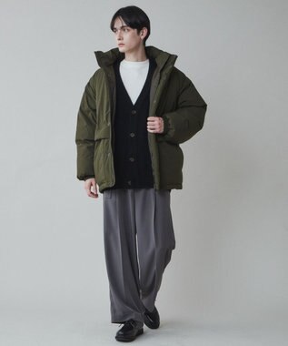 WEGO SORONA（R）　ミリタリーパテッドブルゾン カーキ