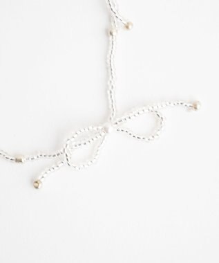 WEGO Lビーズリボンネックレス 柄1