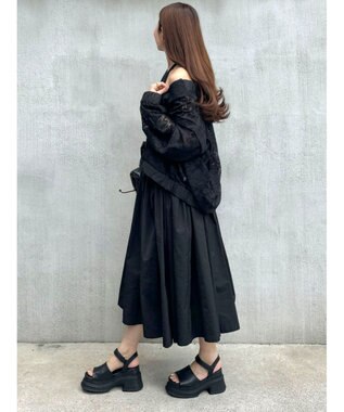 Green Parks ２ＷＡＹ　レースブルゾン Black