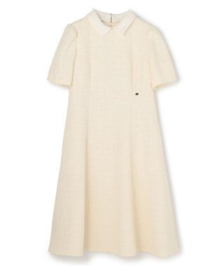 TOCCA 【洗える・消臭】 TWEED BLOSSOM ドレス アイボリー系5