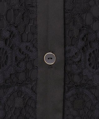 GRACE CONTINENTAL レースボウタイワンピース ブラック