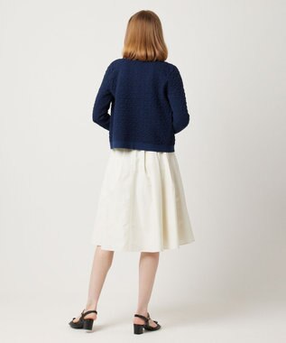 TOCCA 【洗える】FLUFF FLOWERS カーディガン ネイビー系