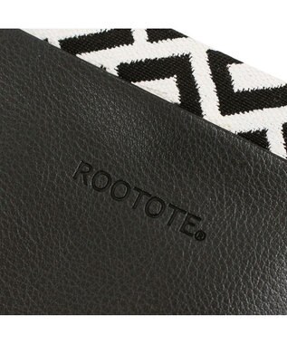 ROOTOTE 3087【キレイめトート】LT.サコッシュ.ジャガードモノグラム-A 01：ブラック