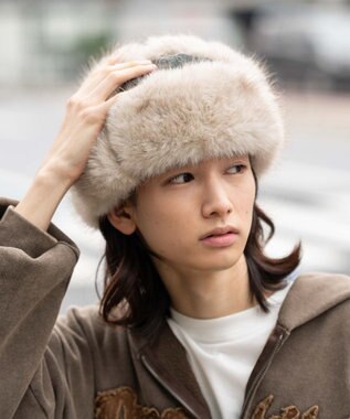 WEGO 【ユニセックス着用ITEM/暖かい】フライトキャップ 柄2