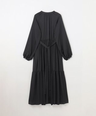 GRACE CONTINENTAL シルキーカフタンワンピース ブラック