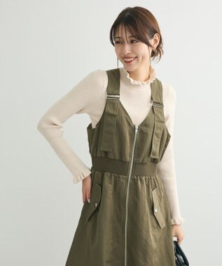 Green Parks ・ＳＵＧＡＲ　ＳＰＯＯＮ　ＭＡ－１ジャンスカ Khaki