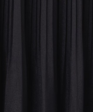 ANY SIS シャイニープリーツ スカート ネイビー