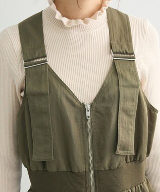 Green Parks ・ＳＵＧＡＲ　ＳＰＯＯＮ　ＭＡ－１ジャンスカ Khaki