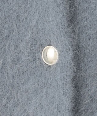 自由区 L 【SHIHOさん着用】ヘアリーフォックス カーディガン ブルー