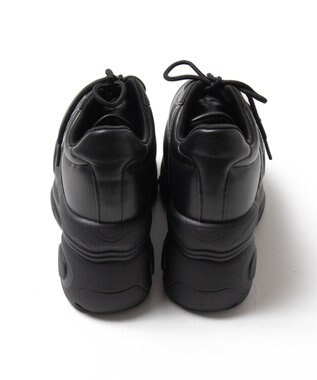 WEGO 超厚底ラインスニーカー ブラック