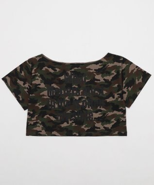 WEGO グラフィックオフショルショートT 柄1