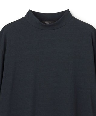 JOSEPH HOMME 【WEB限定】【新素材 / 新型】エンジニアドテック　リラックスフォルムモックネックＴシャツ ネイビー系