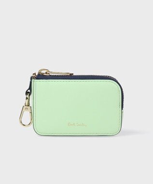 Paul Smith サプルレザー キーケース ミントグリーン