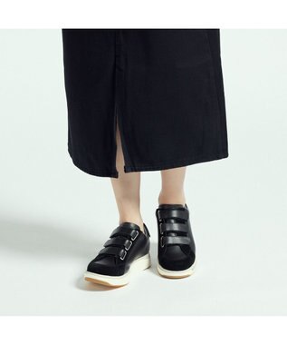 ASICS WALKING ペダラ ライドウォーク 2 レディース 2E ブラック×ブラック(起毛)