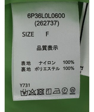 Green Parks ・ＥＬＥＮＣＡＲＥ　ＤＵＥ　ナイロンティアードスカート Green