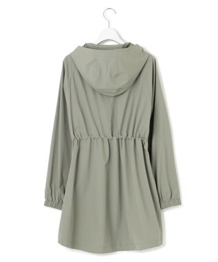 23区 【撥水加工】ナイロン2WAYストレッチ フーデットアウター カーキ系