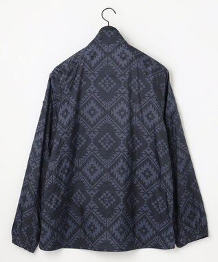 JOSEPH ABBOUD MOUNTAIN 【UNISEX】ポケッタブル ネイティブモチーフリップブルゾン ネイビー系7