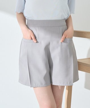 earth music&ecology ポケットデザインショートパンツ Gray