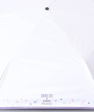 AURORA 【 ANNA SUI（アナ スイ）】クロミ 晴雨兼用傘（折りたたみ傘） パープル