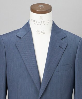 GOTAIRIKU 【CANONICO/カノニコ】SUPER150's リベンジスーツ サックスブルー系8