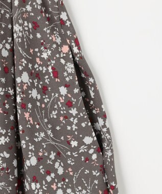 組曲 L プティフラワープリント ワンピース グレー系5