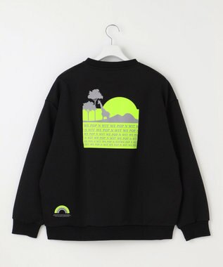 PW CIRCULUS 【MEN】グラフィック スエット ブラック系