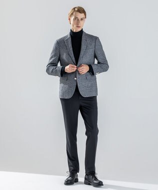 JOSEPH HOMME ピュアカシミヤ　タートルネックニット ブラック系