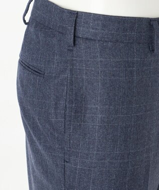 J.PRESS MEN 【ESSENTIAL CLOTHING】インプレッションチェック スーツ ダルブルー系3