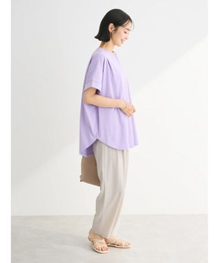 Green Parks 冷っとすずやか　フレンチスリーブスキッパー Purple