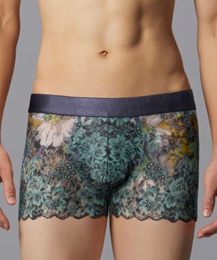 WACOAL MEN WACOAL MEN ボクサーパンツ 【レースボクサー】 フロント快適グラマラス 通気性 前閉じ 下着 メンズ WT3827 /ワコールメン サンドベージュ