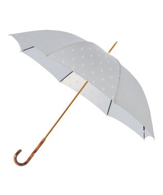 MOONBAT POLO RALPH LAUREN 【日本製】長傘 POLO BEARジャカード ライトグレー