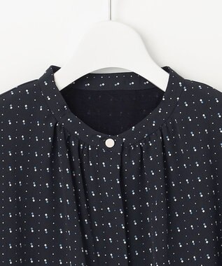 J.PRESS LADIES 幾何プリント カットソー ネイビーベース系5