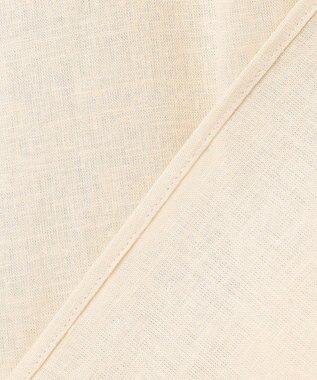 UNFILO リネンレーヨン ノースリーブブラウス ベージュ