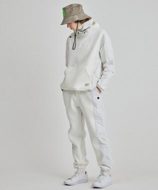 PW CIRCULUS 【MEN】中綿コンビパンツ ホワイト系