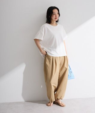 Green Parks 超冷感コクーンカットプルオーバー Ecru