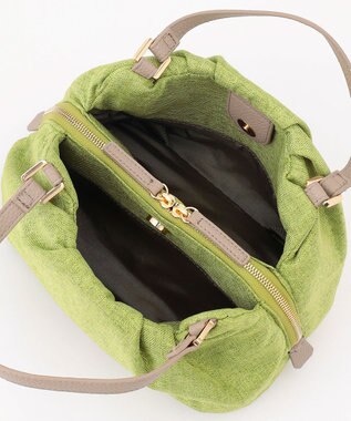 LA BAGAGERIE ナチュラルタックトート　mini グリーン