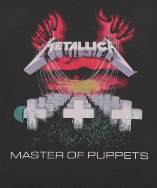 WEGO 別注MetallicaオフショルビッグT 柄2