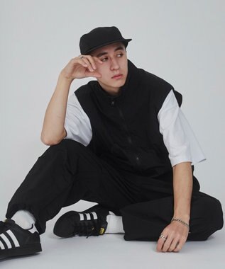 WEGO ナイロンベスト ブラック