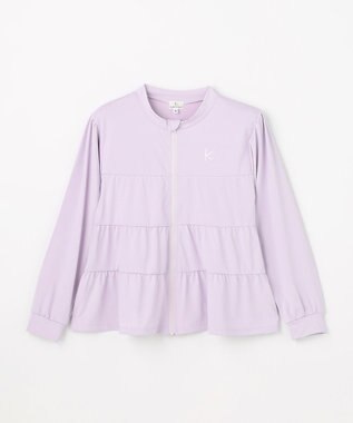 組曲 KIDS 【SS-Lサイズ】 ティアードラッシュガード ラベンダー