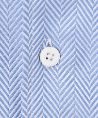 JOSEPH HOMME ツイルヘリンボンクレイジー　イタリアンカラー サックスブルー系1