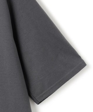 ICB 【洗える】 ロゴTEE カットソー チャコール系