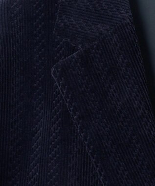 JOSEPH HOMME 【HIGH GRADE LINE】コーデュロイジャガード ジャケット ネイビー系